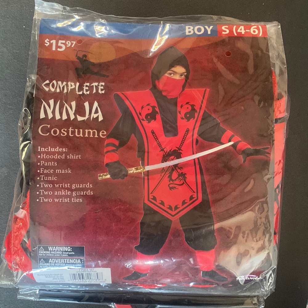 Toddler Ninja Costume